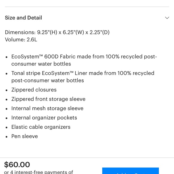 Herschel Tech Organizer - Picture 6 of 6